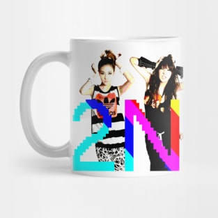 2ne1 Rainbow Mug